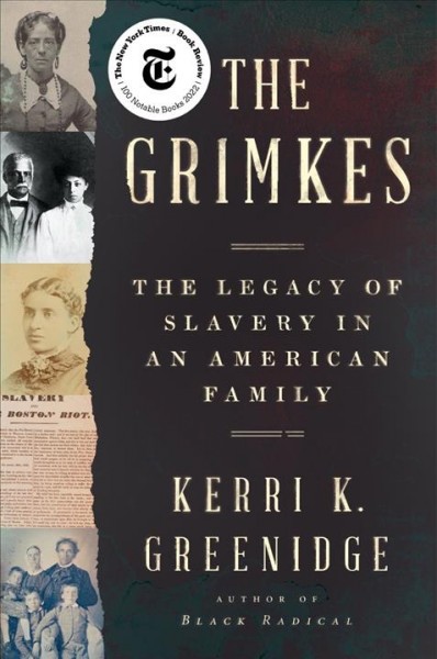 Grimkes : the legacy of slavery in an american family.