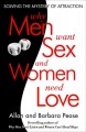 Why men want sex and women need love unraveling the simple truth  Cover Image